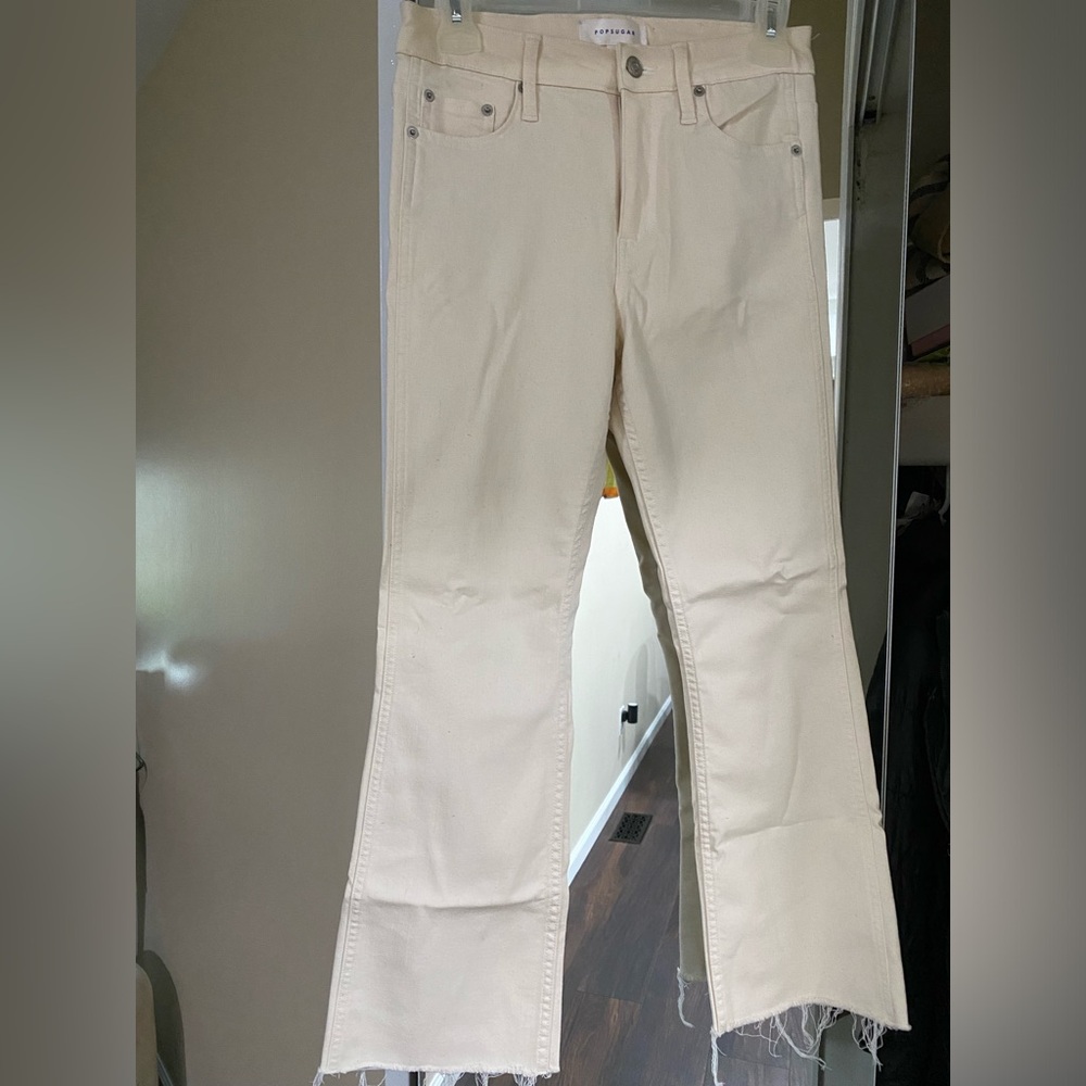 Popsugar flare cut jean never worn size 4
